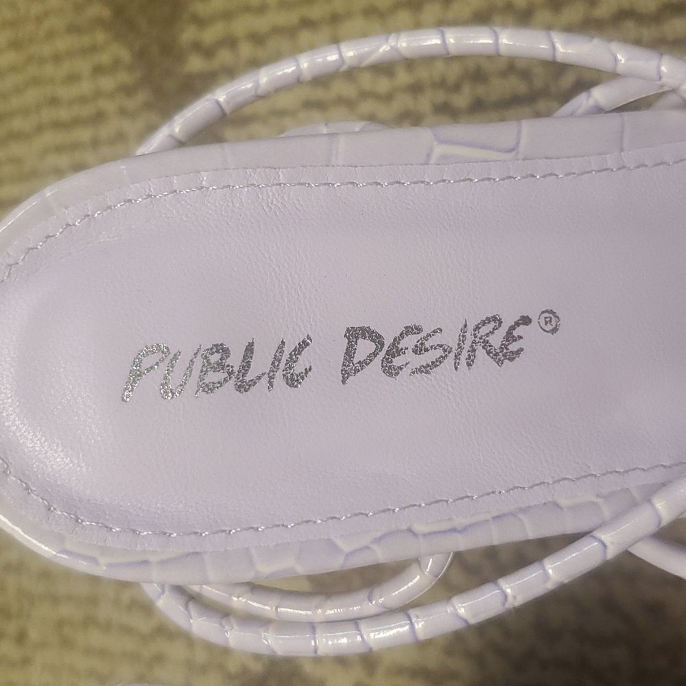 Public desire corbyn lace up heels - Picture 7 of 10
